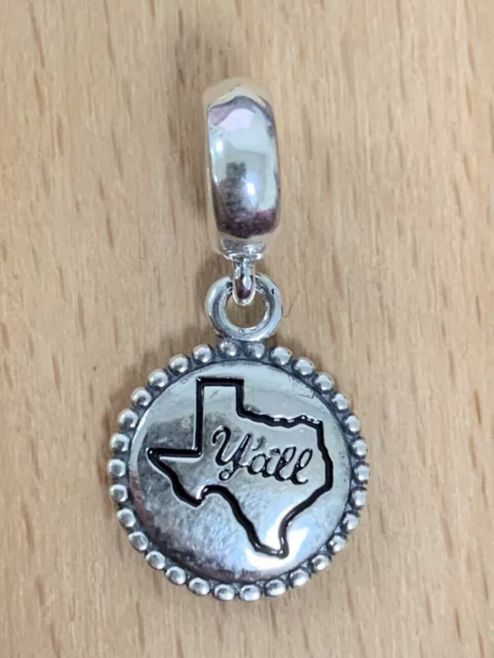 Pandora Y'all Texas Charm, S925 Silver Jewelry Bracelets